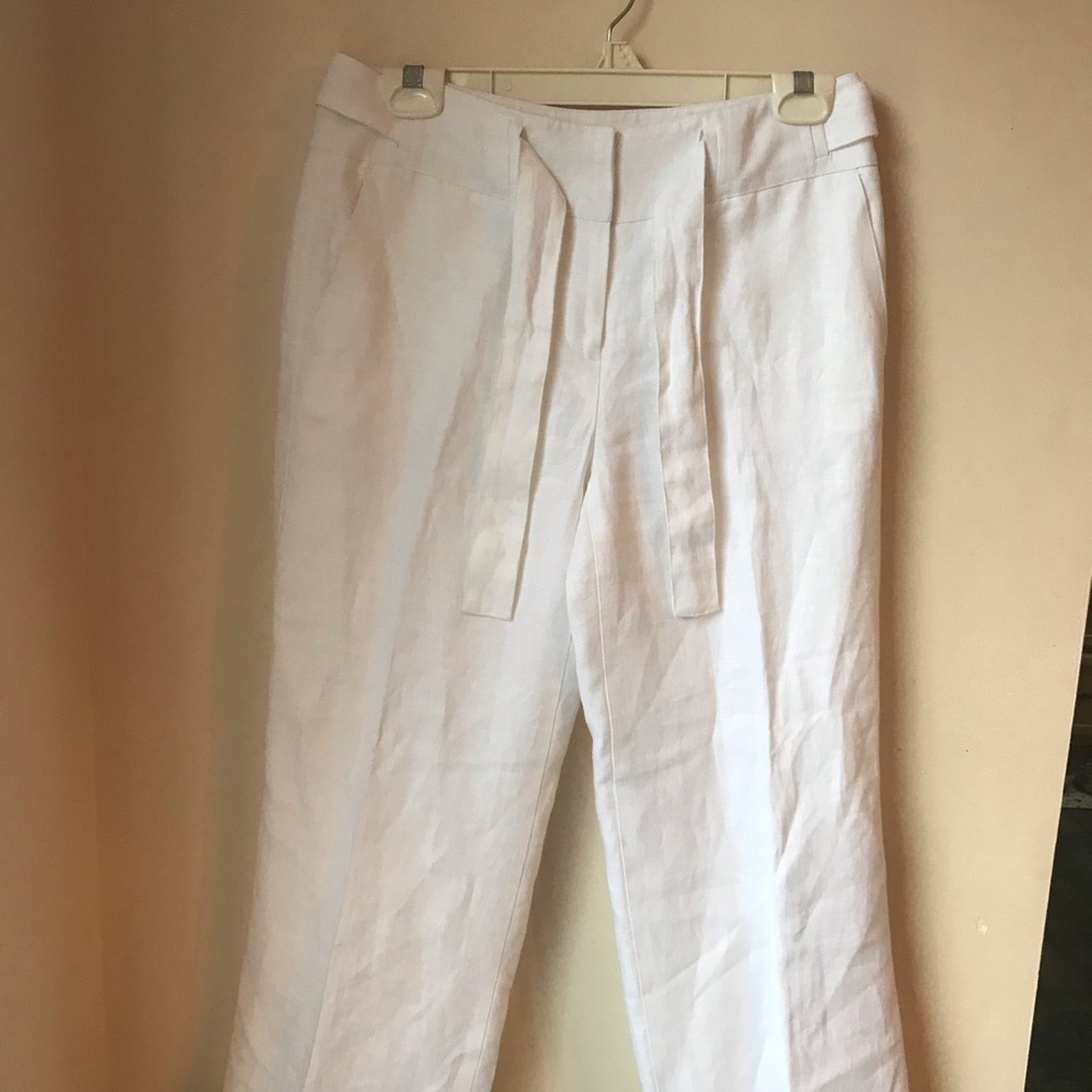 TALBOTS Size 4 Irish Linen Pants